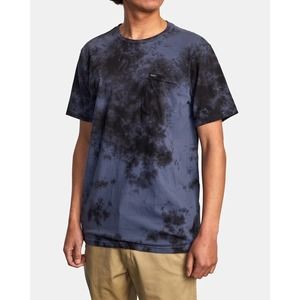 RVCA Men's Manic Tie Dye Crew Pocket Tee T-Shirt